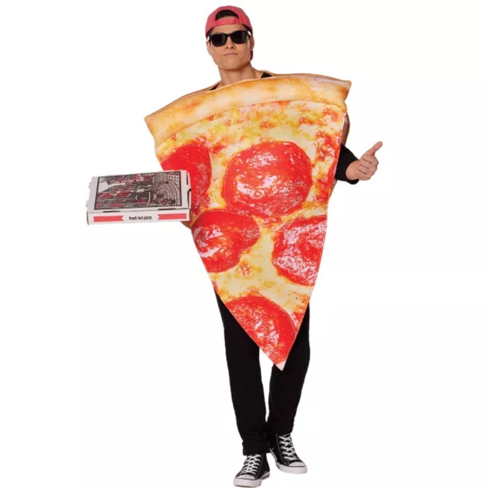 Spirit Halloween Pepperoni Pizza Slice Costume